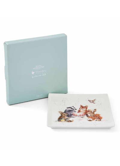 Woodland Party Square Plate